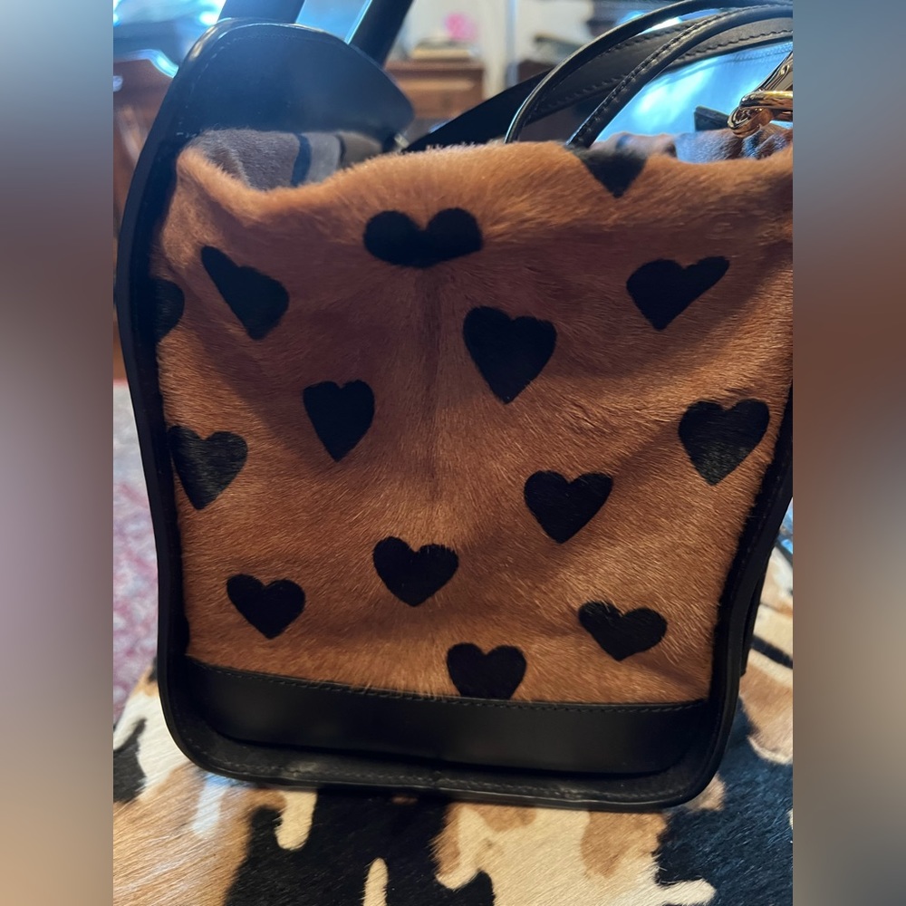 *SOLD* BURBERRY Prorsum Dinton Heart Convertible Satchel ~ Unique - Picture 5 of 16